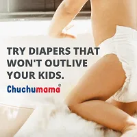 Chuchumama taped style baby diaper  LARGE (L) Size Baby Diaper taped, 50 count-thumb3