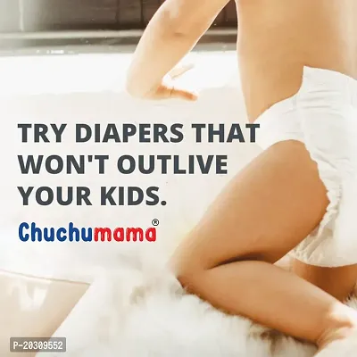 Chuchumama taped style baby diaper  LARGE (L) Size Baby Diaper taped, 50 count-thumb4