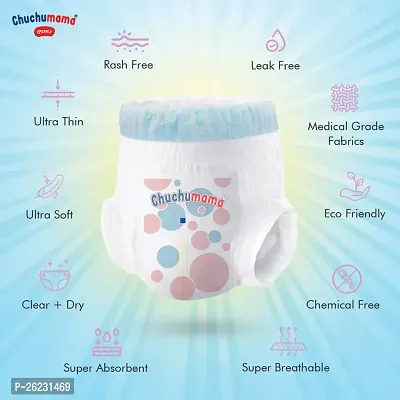 Chuchumama Baby Diaper Pant Size Large (L) - 50 Diapers Per Pack  - With Bubble Bed Comfort Technology-thumb2