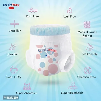 Chuchumama Baby Diaper Pant Size (XXL) - 50 Diapers Per Pack  - Combo Pack of 02 With Bubble Bed Comfort Technology-thumb3