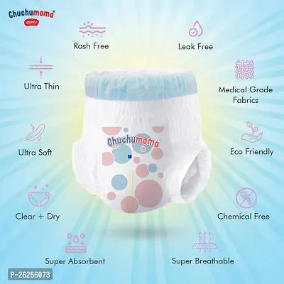 Chuchumama Baby Diaper Pant Size Medium (M) - 50 Diapers Per Pack - Combo Pack of 03 - With Bubble Bed Comfort Technology-thumb5