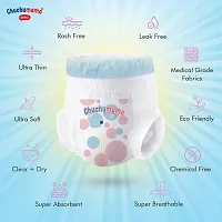 Chuchumama Baby Diaper Pants (Size M - 50 Counts) + FREE Chuchumama Baby Wipes 80 Sheets Per Pack-thumb2