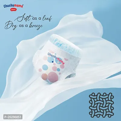 Chuchumama Baby Diaper Pants (Size M - 50 Counts) + FREE Chuchumama Baby Wipes 80 Sheets Per Pack-thumb5