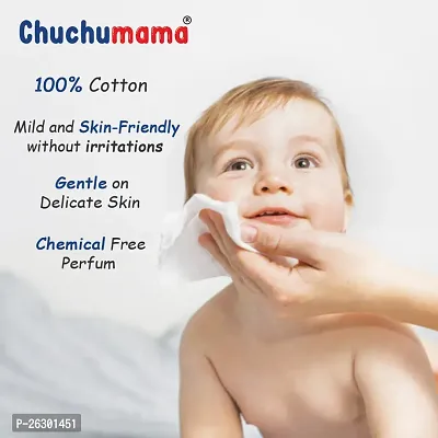 Chuchumama Baby Wipes with Cap System - 80 Pieces (Pack of 9) - 720 Sheets-thumb4