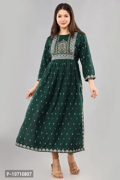 Fancy Rayon Kurti for Women-thumb0