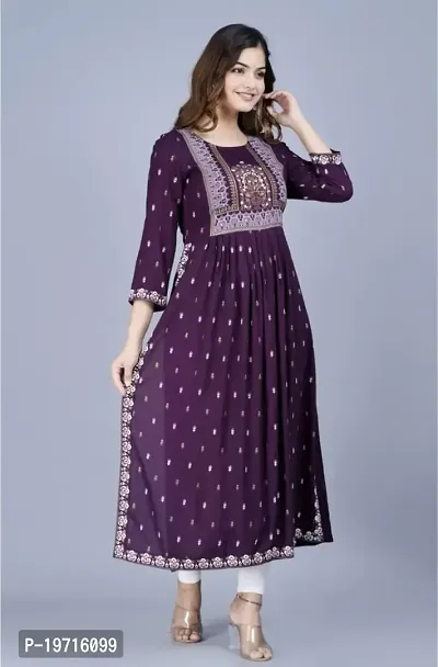 Fancy Rayon Kurti for Women-thumb2