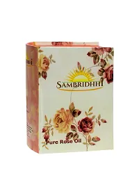 Sambridhhi's Premium 100% Pure and Natural oil Rose Oil (Gulab Oil) | Gulab ka Tel (10ml)-thumb1