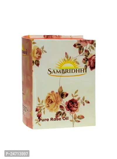 Sambridhhi's Premium 100% Pure and Natural oil Rose Oil (Gulab Oil) | Gulab ka Tel (10ml)-thumb2