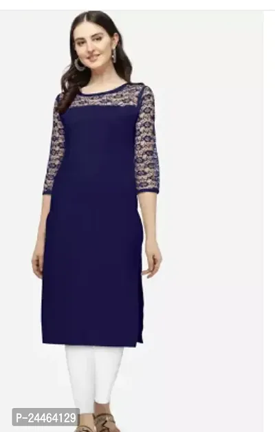 Fancy Rayon Kurtis For Women-thumb0