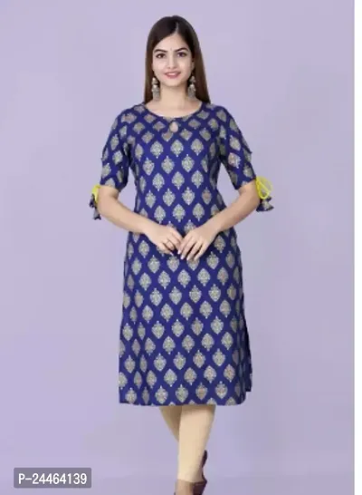 Fancy Rayon Kurtis For Women-thumb0