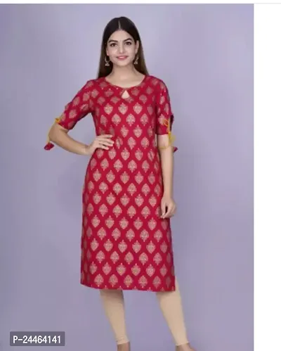 Fancy Rayon Kurtis For Women-thumb0