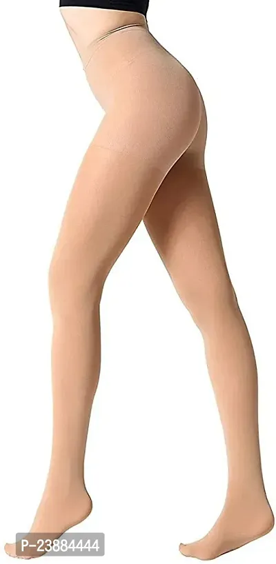 Women Regular Stockings Skin Color-thumb2