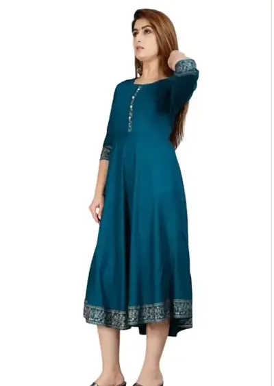 Beautiful Anarkali Rayon Kurta