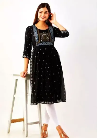 Rayon Festive Special Kurtis