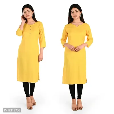 Women Rayon Kurti Pack Of 2