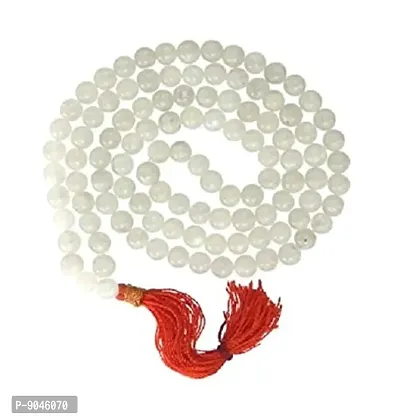 Moonstone 108 Beads Mala for Men and Women