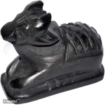 Pure Black Marble Stone Nandi