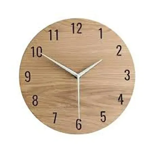 Wood Clock, Wooden, Wall Clock, Minimalist Clock