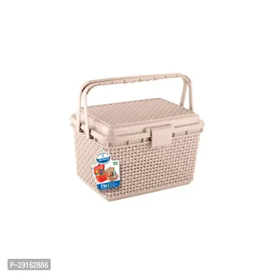 Modern Plastic Solid Storage Basket for Kitchen