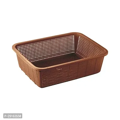 Modern Plastic Solid Storage Basket for Kitchen