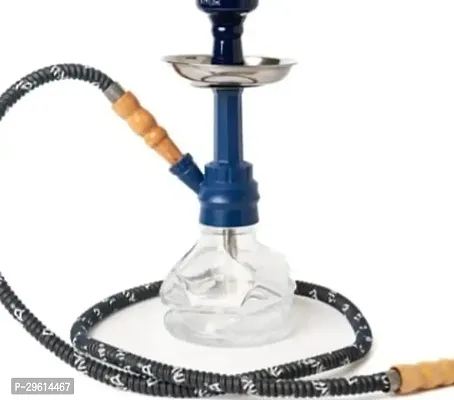 Antique Handcrafted Glass Iron Ceramic Hookah-thumb0