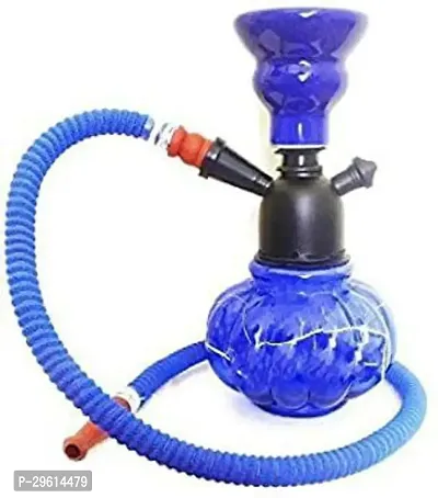 Antique Handcrafted Glass Iron Ceramic Hookah-thumb0