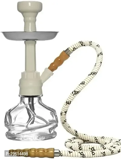 Antique Handcrafted Glass Iron Ceramic Hookah