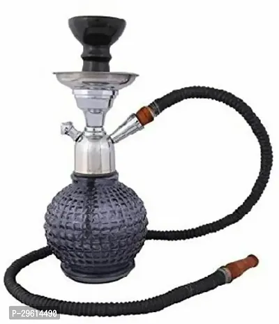 Antique Handcrafted Glass Iron Ceramic Hookah-thumb0