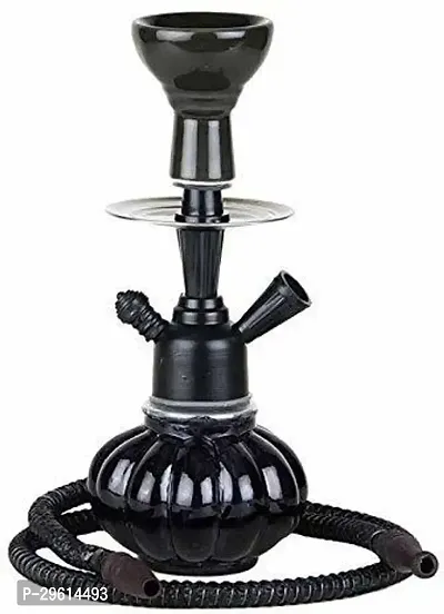Antique Handcrafted Glass Iron Ceramic Hookah