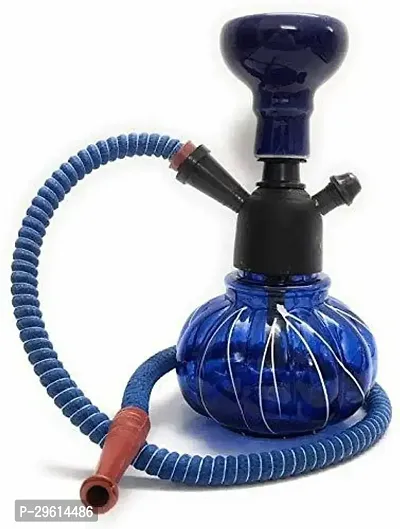 Antique Handcrafted Glass Iron Ceramic Hookah