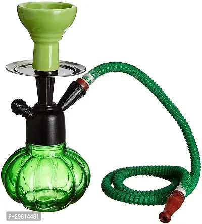 Antique Handcrafted Glass Iron Ceramic Hookah-thumb0