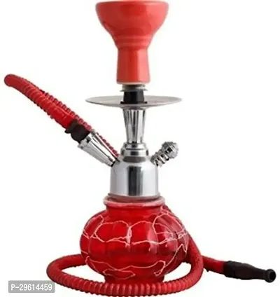 Antique Handcrafted Glass Iron Ceramic Hookah