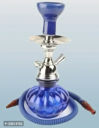 Antique Handcrafted Glass Iron Ceramic Hookah-thumb0