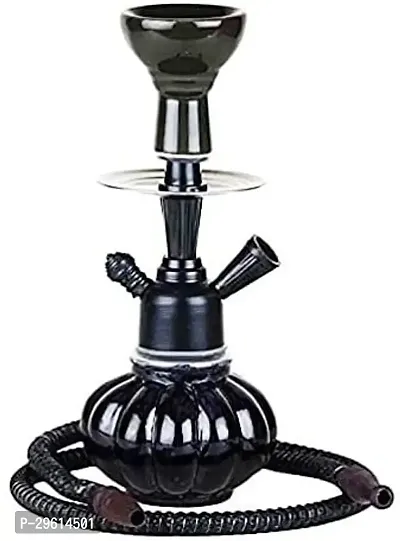 Antique Handcrafted Glass Iron Ceramic Hookah