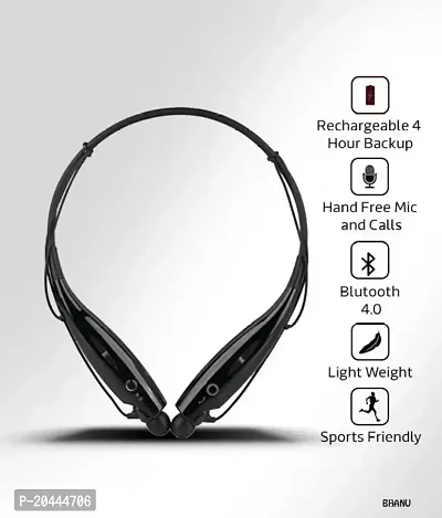Bluetooth Headphone Hbs 730 Neckband Bluetooth Wireless Headphones Stereo Headset For All Devices.-thumb3