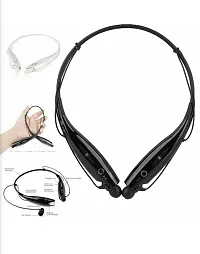 Bluetooth Headphone Hbs 730 Neckband Bluetooth Wireless Headphones Stereo Headset For All Devices.-thumb1