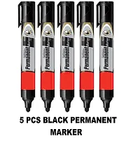 Craftwings Marker Pens Kit For Students, Schools And Office. 5 Permanent Marker black, 20 OHP/CD Marker (10 Black, 4 Blue, 4 Red, 2 Green), 7 WhiteBoard Marker, And 2 WhiteBoard Marker INK Black.-thumb4