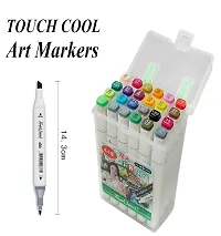 Touch cool Alcohol Markers Marker Set Of 24-thumb2