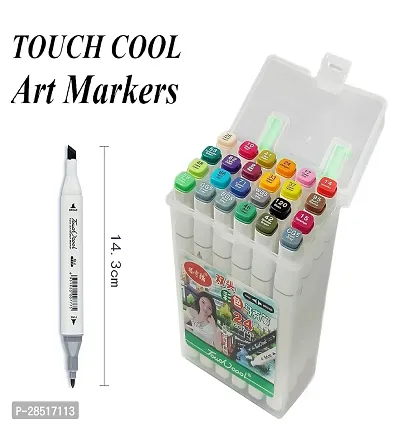 Touch cool Alcohol Markers Marker Set Of 24-thumb3