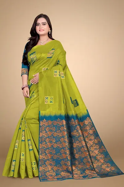 Fancy Chiffon Saree With Blouse Piece For Women