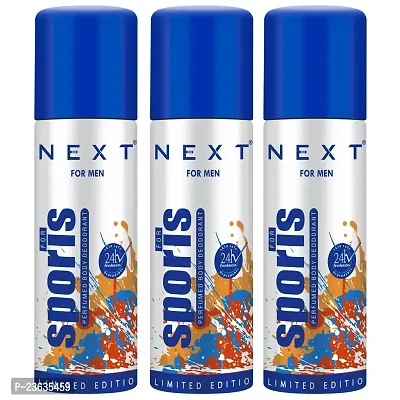 Next Care Pocket Sports Deodorant Combo for Men  Women | Long Lasting mini Body Spray Deo | Travel Size 200ml