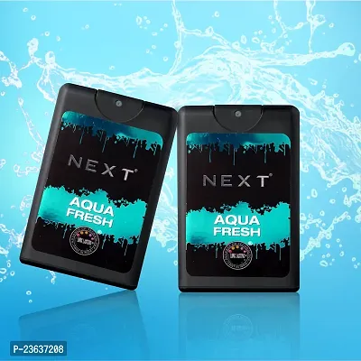 Next Care Pocket Perfume  Deodorant Combo Scent for Men(Pack of 3) | Aqua Fresh 20ml+Sports 50ml+ Gold 50ml | Long Lasting mini Body Spray Deo | Travel Size-thumb5