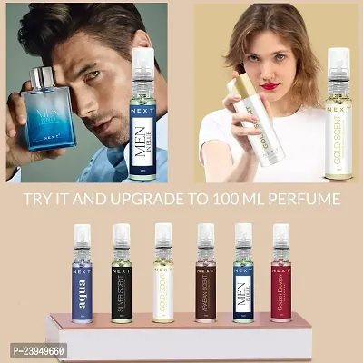 Next Luxury Unisex Trial Perfumes Gift Box for Men and Women (Pack of 6x10 ML Each) | Long Lasting Perfumes | Pocket Perfume | Perfume Atomizer Set | Travel Perfume-thumb3