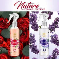 Next Care English Leather Air Room Freshener Spray 200ml Each (ROSE+SANDAL+LAVENDER) for HOME,BATHROOM,OFFICE  CAR | Long Lasting Fragrance Without Gas-thumb2