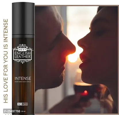NEXT English Leather INTENSE Whiff of Sensation Perfume Body Spray - For Men  Women (120 ml)-thumb0