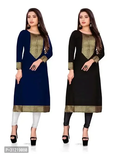 Fancy Cotton Slub Kurtas For Women-thumb0