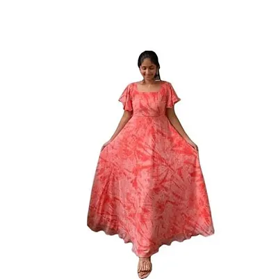 Georgette Indo-Western Style Gowns