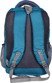 Fabulous Blue Polyester Waterproof Unisex Laptop Backpacks-thumb3