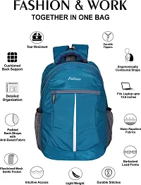 Fabulous Blue Polyester Waterproof Unisex Laptop Backpacks-thumb1