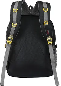 Fabulous Black Polyester Waterproof Unisex Laptop Backpacks-thumb3